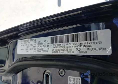 2014 Ram 1500 Lone Star z USA, uszkodzony, nr VIN 1C6RR6LT0ES305300